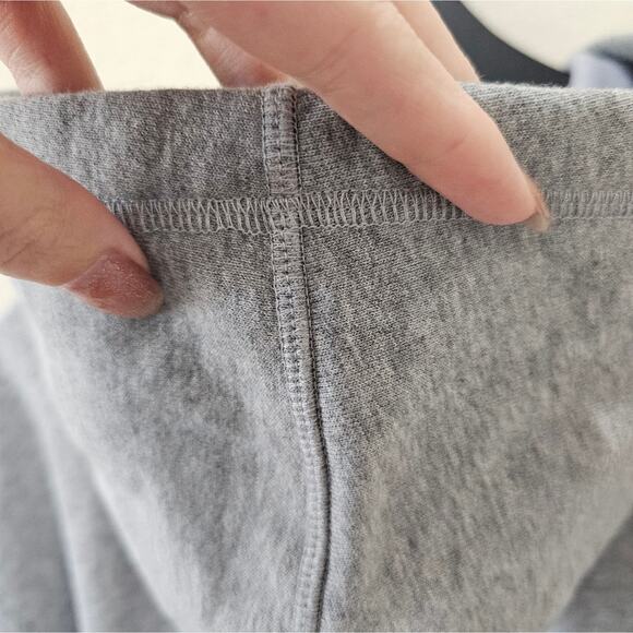 For Love And Lemons Gray Cropped Boxy Hoodie - Picture 11 of 11